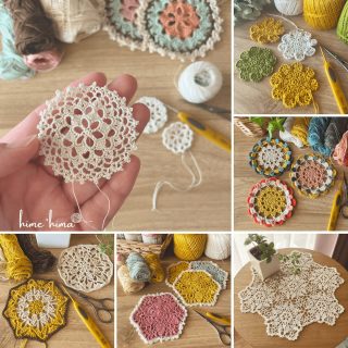 2023年 hime*himaの作品たち｜レース編み・かぎ針編み｜Crochetart